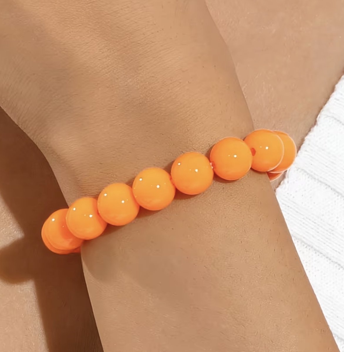 Koningsdag armband oranje - wk - voetbal - koning - feest - accessoire