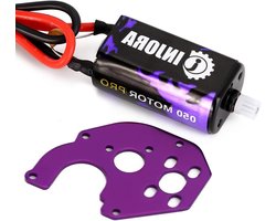 INJORA High Torque Brushed Motor 50T 050 Pro met Metalen Beugel Upgrade Onderdelen voor 1:24 RC Crawler Axial SCX24 AXI90081 AXI00002 Gladiator Bronco C10 JLU Deadbolt