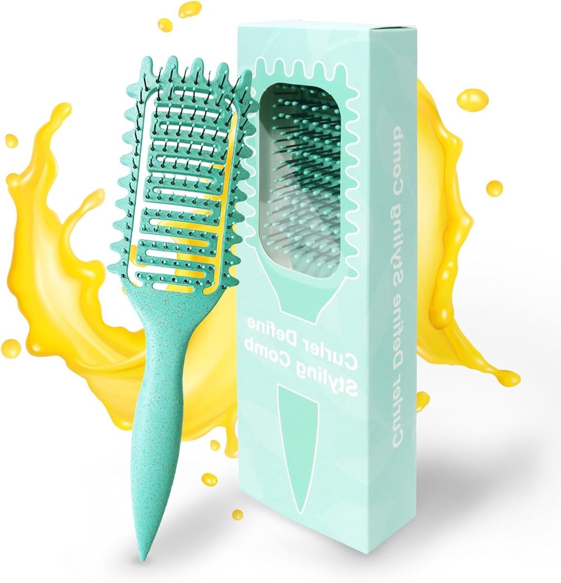 Definiërende Styling Borstel voor Perfecte Haardos, Geschikt voor Alle Haartypes en Stylingtechnieken