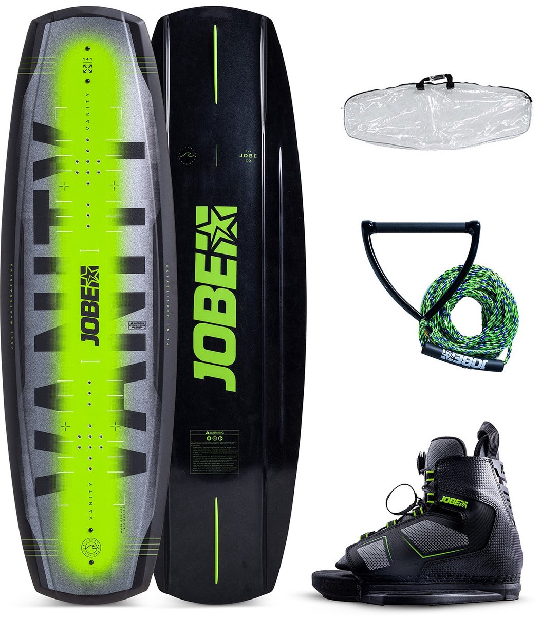 JOBE Wakeboard Vanity 141 Package met Unit Bindingen