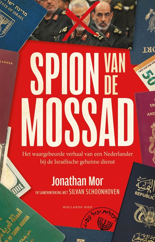Spion van de Mossad - cover