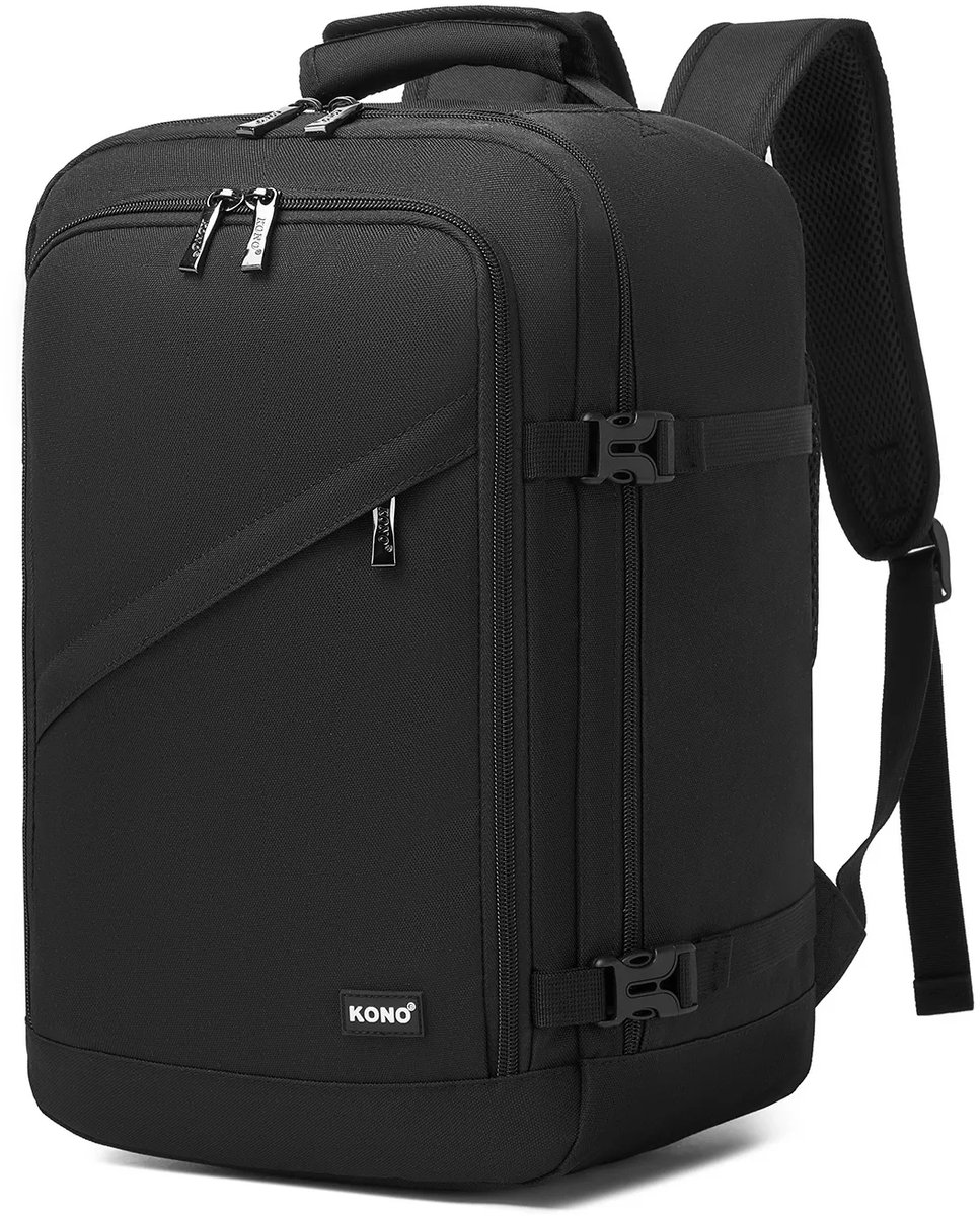 Rugzak -Reistas - Handbagage - 20L - comfort - Dagelijks gebruik - Comfortabel - vliegreizen - Duurzaam en robuust materiaal
