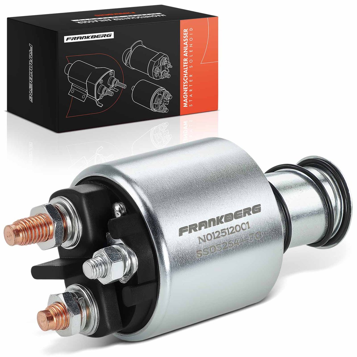 Frankberg 1x Magneetschakelaar Starter voor Mercedes-Benz