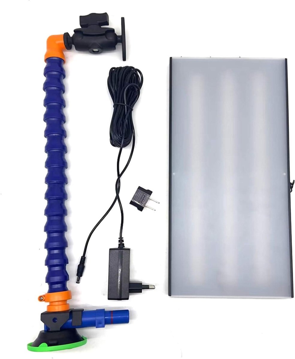 Auto Deuk Reparatie Lamp - Deuk Detector Licht - Deuken Lokaliseren - 6 LED Verlichting - 360x180mm - Wit