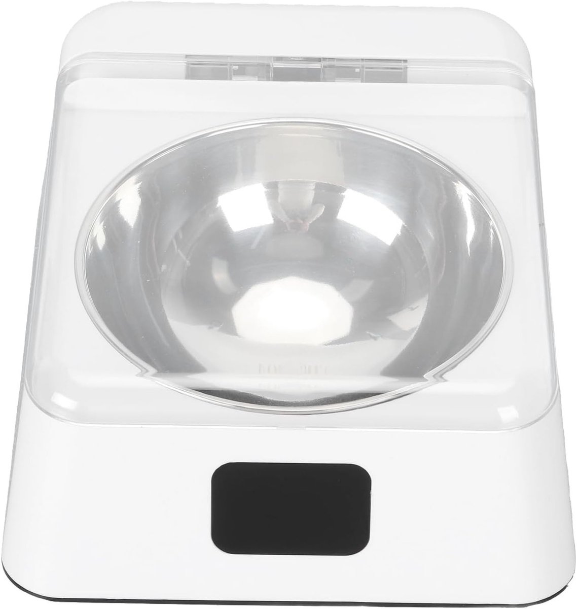 Automatische Kattenvoeder met Verwijderbare Kom, Slimme Voederdispenser met Infraroodsensor en Automatische Deksel voor Honden en Katten