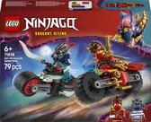 LEGO NINJAGO Kai's Motorrace Bouwpakket voor Kinderen - 71838