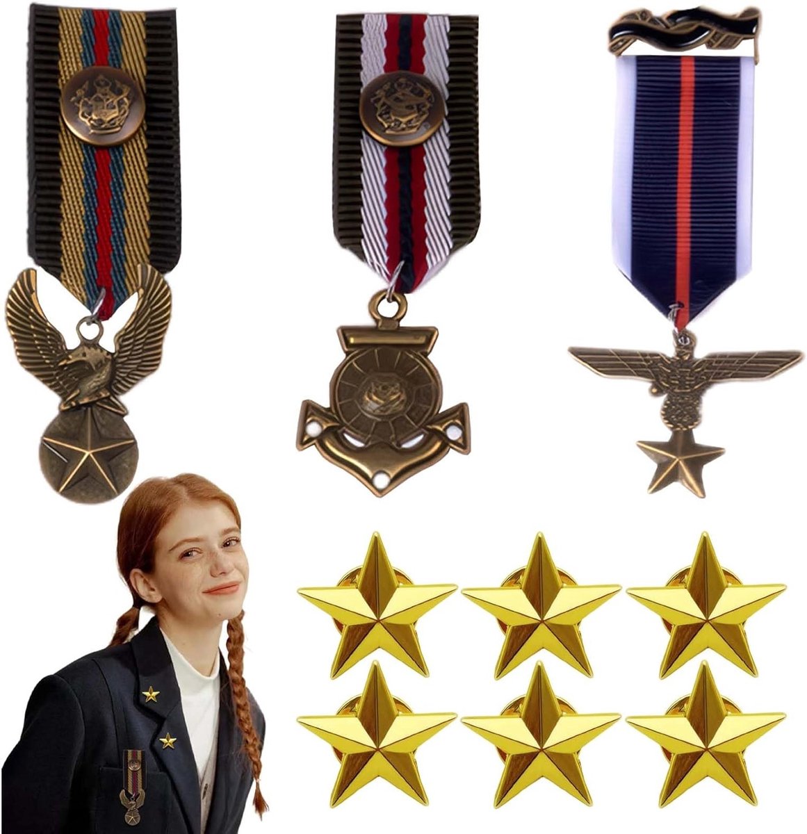 Badge en Medaille Set voor Carnaval en Kostuums - Geschikt voor Jongens, Meisjes en Volwassenen, Multifunctioneel en Uniek