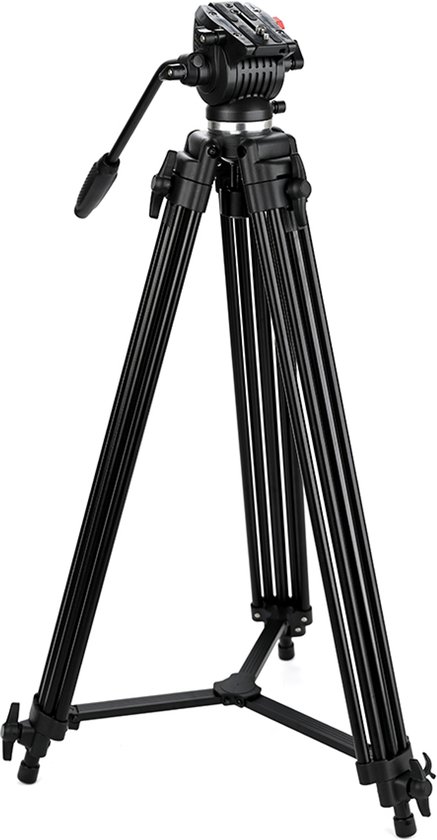 Caruba Videostar 177 Pro Videostatief + vloeistof gedempte kop