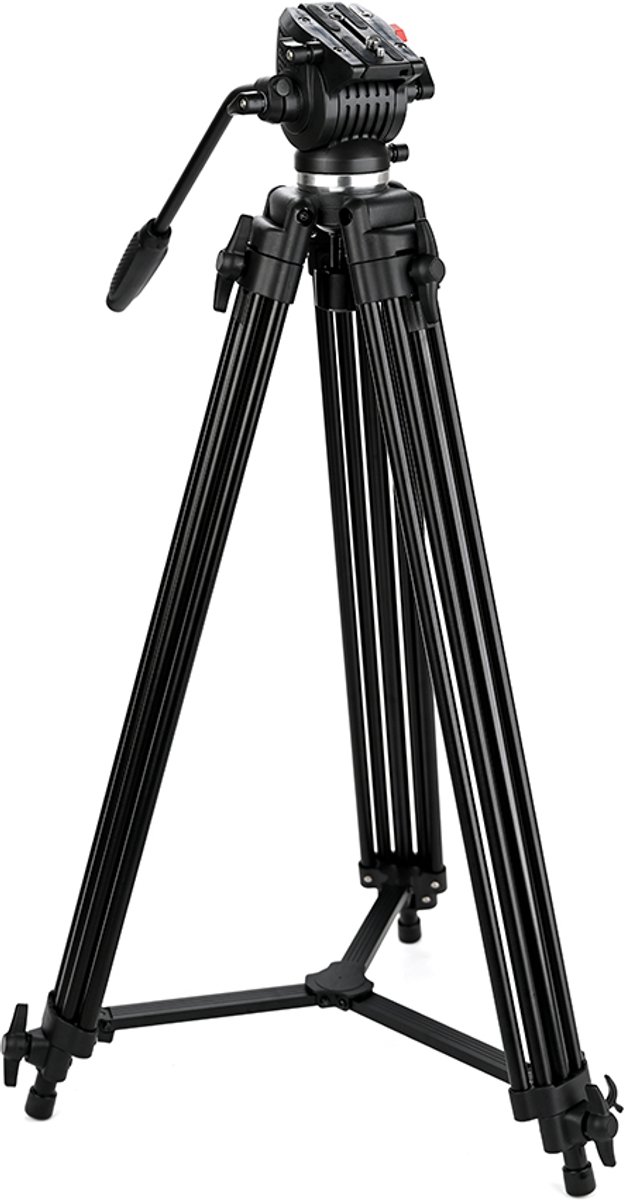 Caruba Videostar 177 Pro Videostatief + vloeistof gedempte kop