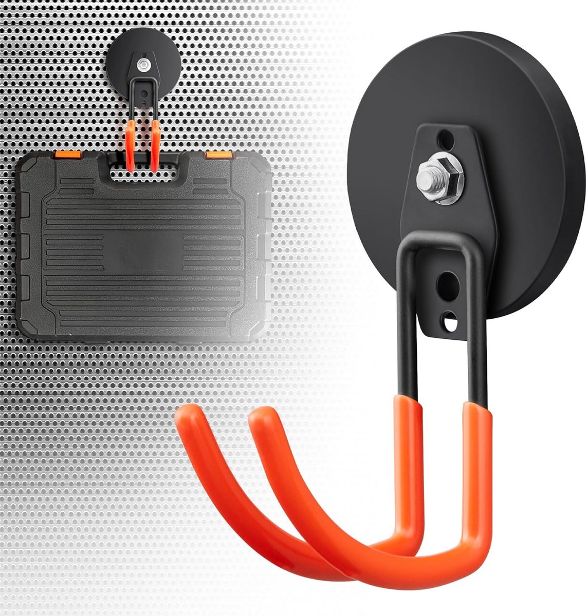 Magnetische haak voor zware lasten - 2 stuks