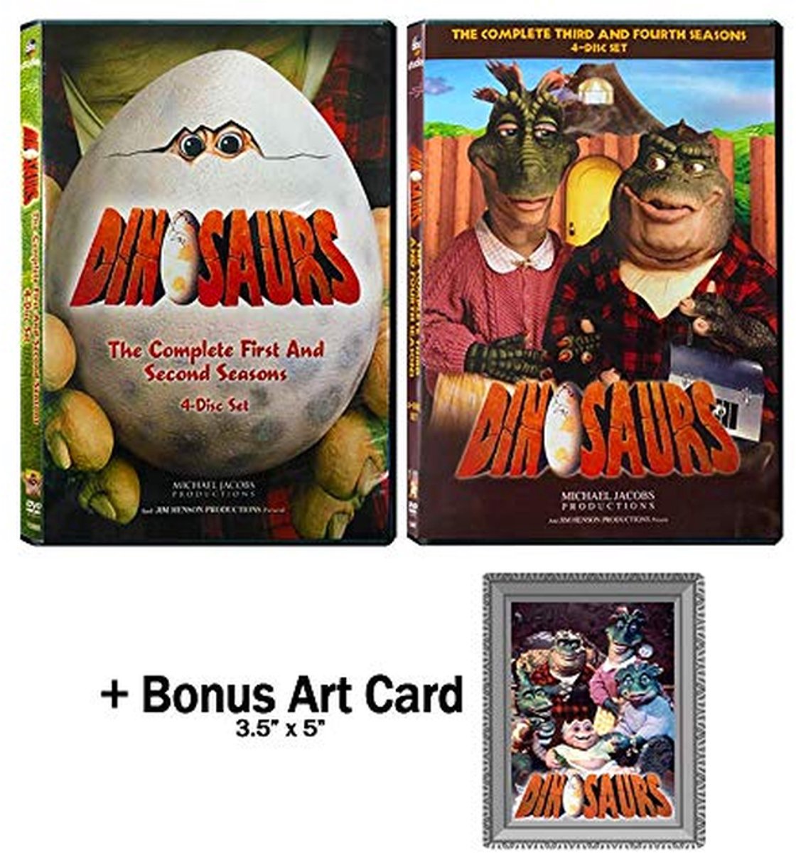 Complete Dinosaurs TV Series Seasons 1-4 DVD Collectie