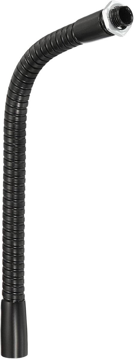 20cm/8" Microfoongooseneck buis, M10 draad, flexibel en sterk voor microfoonstandaards en DIY