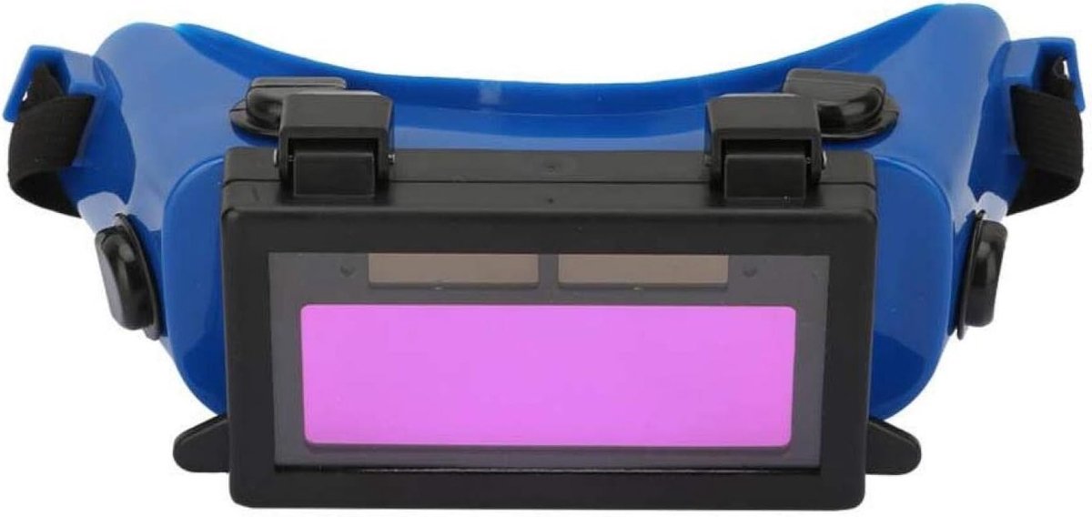 Allecto- Automatisch Donker - Solar Bril - Verduisterende - Blauw - Oogmasker - Lasbril Automatisch Verduisterende Oogmasker Lasbril Oogbeschermingsbril - Voor Ementmaan - Accessoires - Geschikt voor Solar DIN16