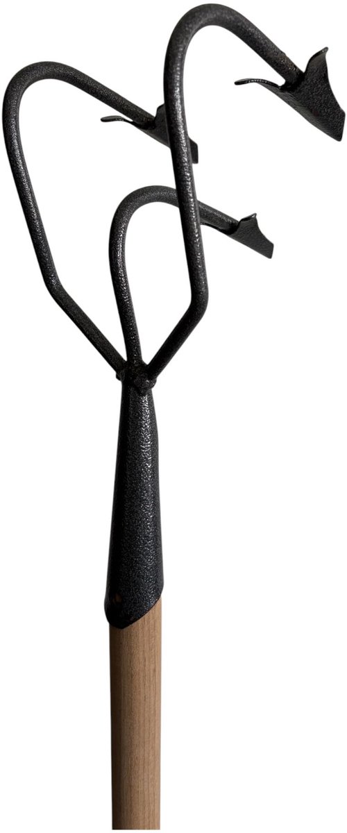 Merto - Cultivator - 3 tanden - Gesmeed- Compleet van Merto — afbeelding 2
