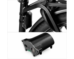 Bypoint fietsalarm met valdetectie – GPS tracker & diefstalbeveiliging – noodmelding bij ongeval – universele montage – zwart