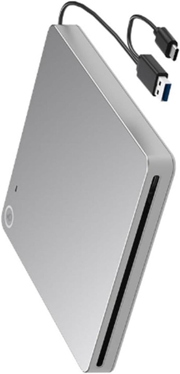 Externe Blu Ray Speler - CD DVD Drive - Media Plezier - Ultra Slim Slot-in — afbeelding 4