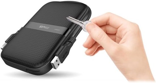Externe Harde Schijf - Opslag Medium - Data Back-up - Schokbestendig Ontwerp - 2.5 Inch - Zwart — afbeelding 5