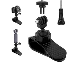 Autozonneklephouder, verstelbare camera, praktisch accessoire Geschikt voor camerabevestiging in de auto, Geschikt voor DJI Osmo Pocket 3, Action 5 Pro 3, 4 en Insta360.