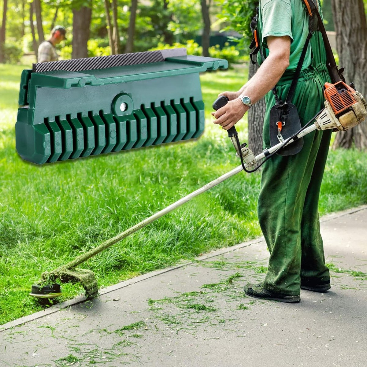 Stevige Kettingzaag Kettinggeleider, 11 * 6 * 4cm, Voor Tuinonderhoud en Houtbewerking met Diepte-instelling