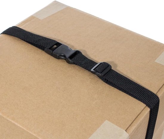 Singelband Gesp Kit - Webbing Clips Set - Tassen Riemen Maken - UV Waterbestendig - 50 Yards - Zwart — afbeelding 5