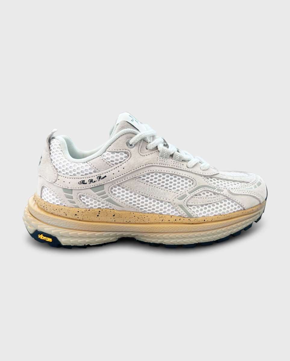 Mercer Amsterdam - The Re-Run Vibram sneakers - Nubuck Creme - Dames - Maat 40 - (8720981629510)