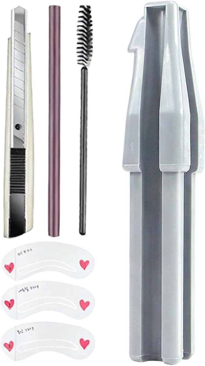 Make-up Potlood Slijper - Cosmetische Puntenslijper - Precieze Make-up - Geschikt voor 99% Potloden - Compact Draagbaar - Enkel Attribuut