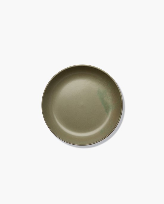Serax - Sergio Herman Surface - Diep Bord L - Camogroen - 21 Ø - 4 stuks