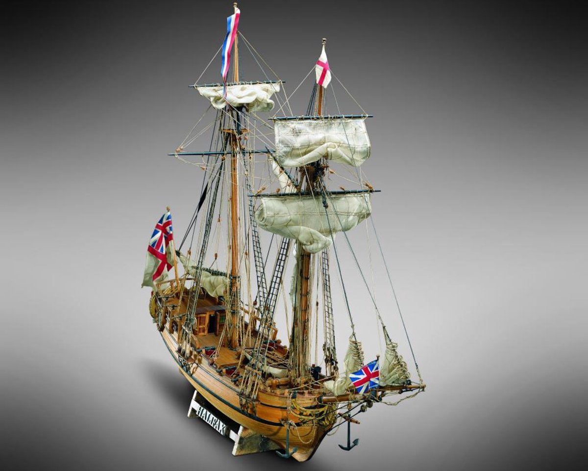 Mamoli MV37 Halifax houten scheepsmodel schaal 1:54 DIY