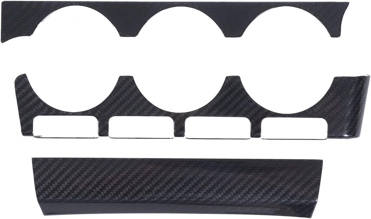 Schakelpaneel Trim Cover van Echte Koolstofvezel voor AC Bedieningspaneel - Beschermende Decoratieve Frame Kit voor GR86 ZN8 ZD8 2022 met Hoge Kwaliteit en Duurzaamheid