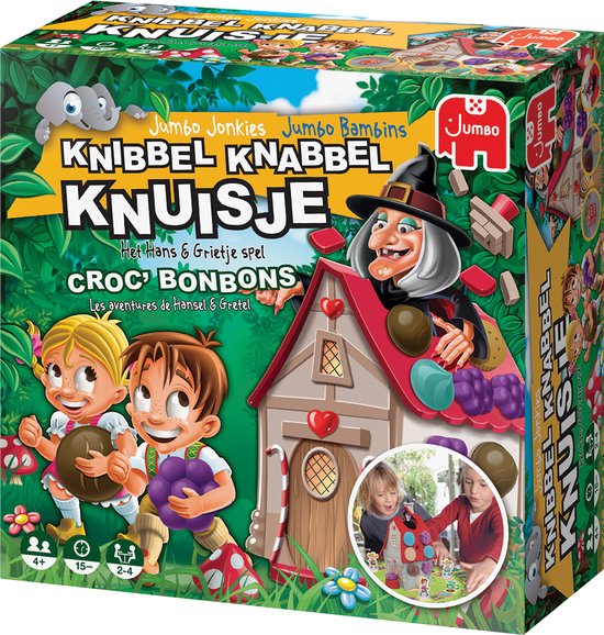 Jumbo Knibbel Knabbel Knuisje - Nederlands / Franstalig - Bordspel