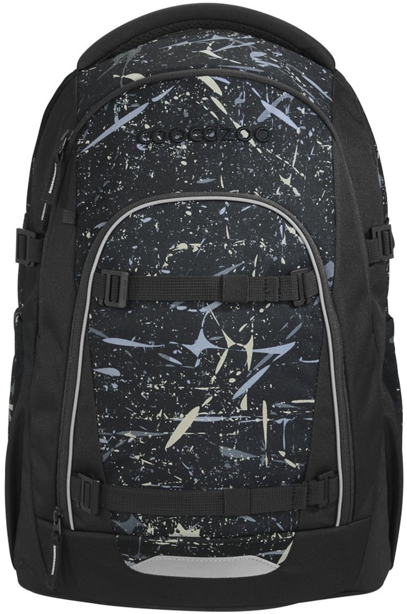 coocazoo schoolrugzak Mate School Backpack Reflective Splash zwart
