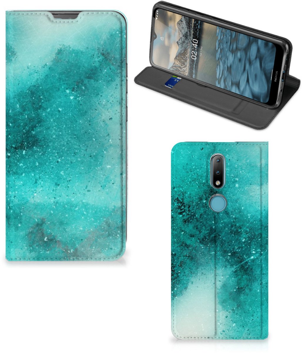 Bookcase Nokia 2.4 Painting Blue
