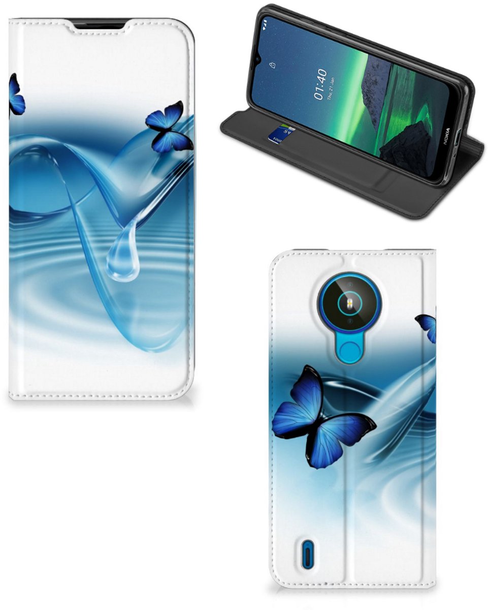Nokia 1.4 Hoesje maken Vlinders