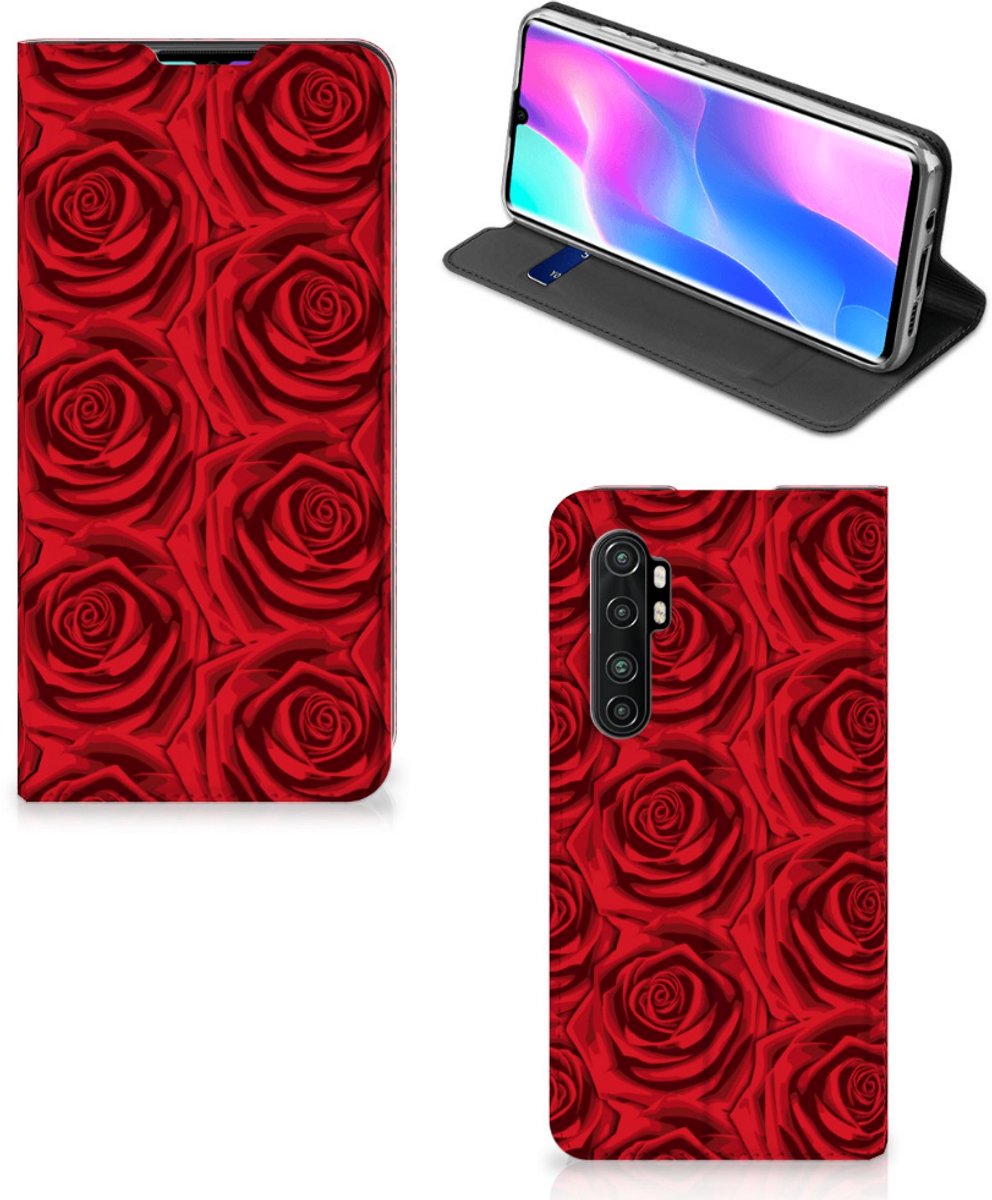 Xiaomi Mi Note 10 Lite Smart Cover Red Roses
