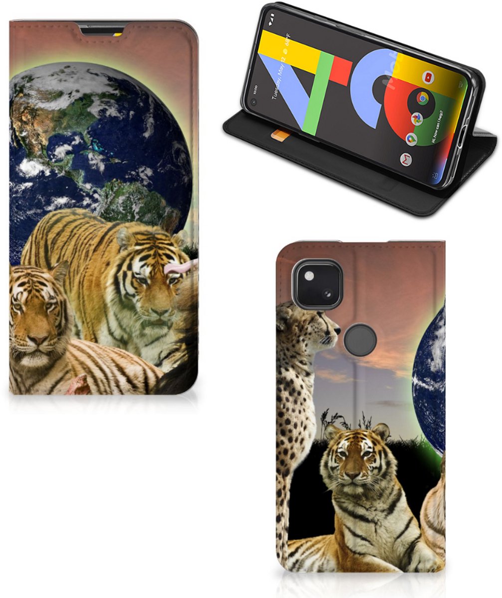 Google Pixel 4a Hoesje maken Roofdieren