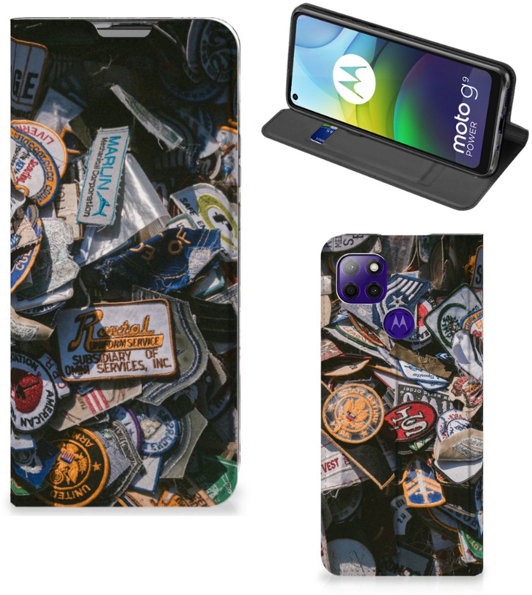 Motorola Moto G9 Power Stand Case Badges