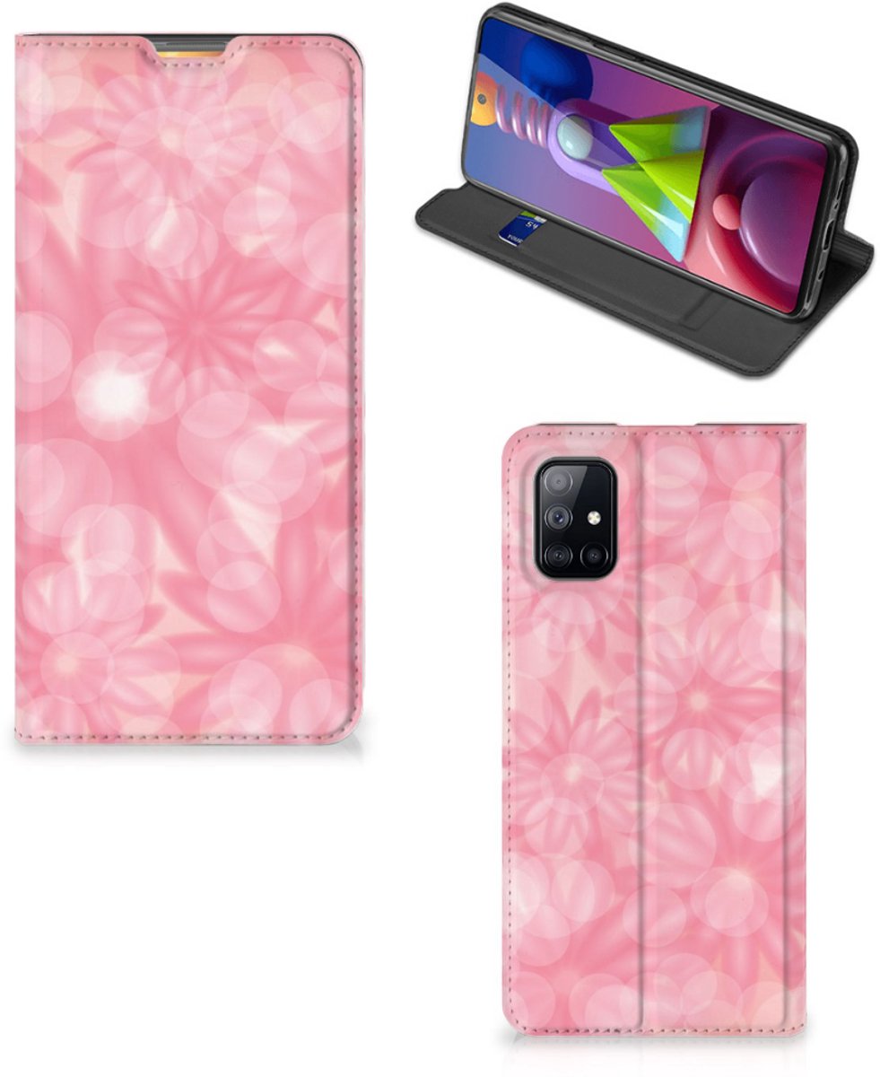 Samsung Galaxy M51 Smart Cover Spring Flowers
