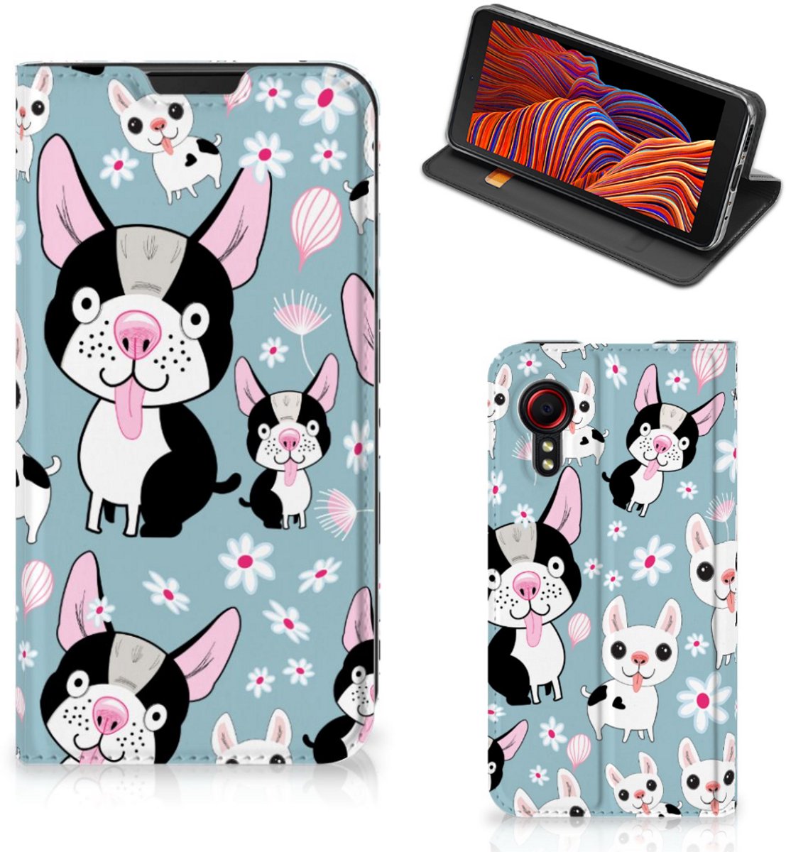 Samsung Galaxy Xcover 5 Hoesje maken Hondjes