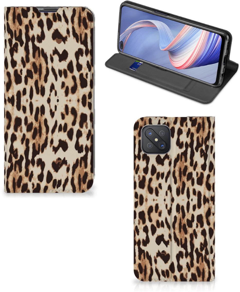 OPPO Reno4 Z 5G Hoesje maken Leopard