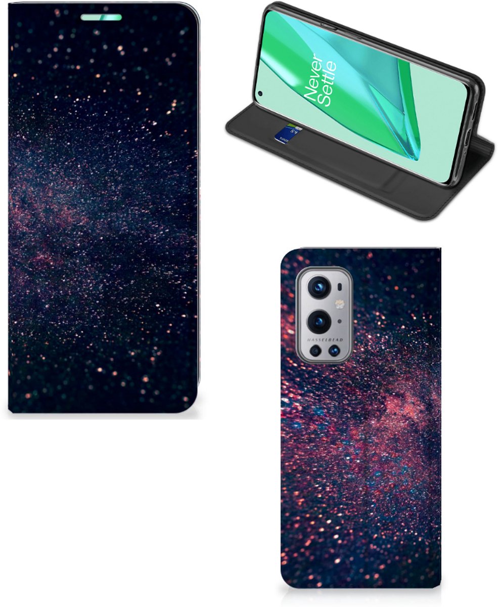 Standcase Hoesje voor OnePlus 9 Pro Stand Case Stars