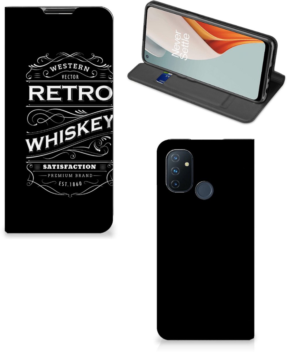 OnePlus Nord N100 Flip Style Cover Whiskey