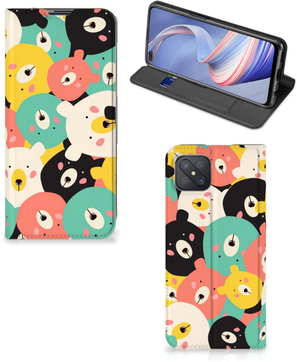 OPPO Reno4 Z 5G Magnet Case Bears
