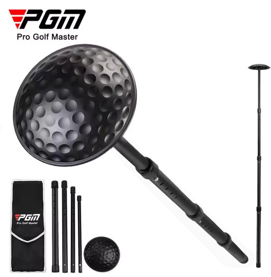 PGM Golf Bag Support – Verstelbare Club Beschermer met Hexagonale Top, Aluminium Golf Reistas Stabilisator — afbeelding 4