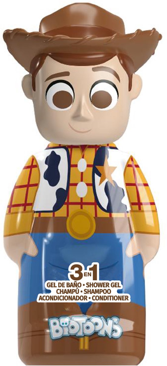 Woody 2 in 1 badschuim + shampoo 300 ml