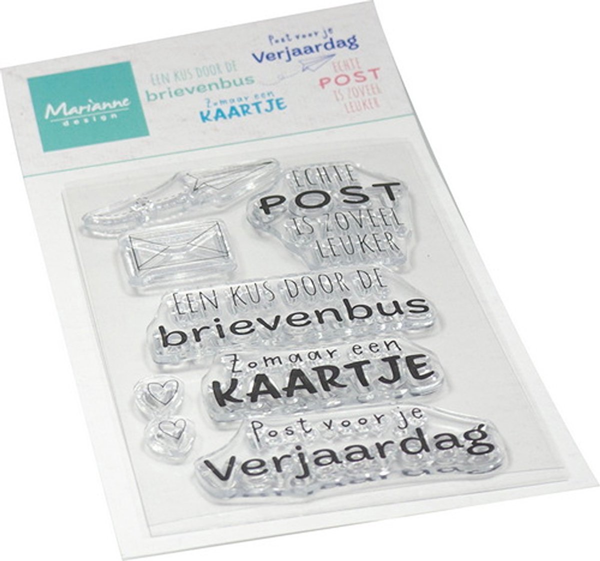 Marianne Design, Clear Stamp Echte Post, CS1195