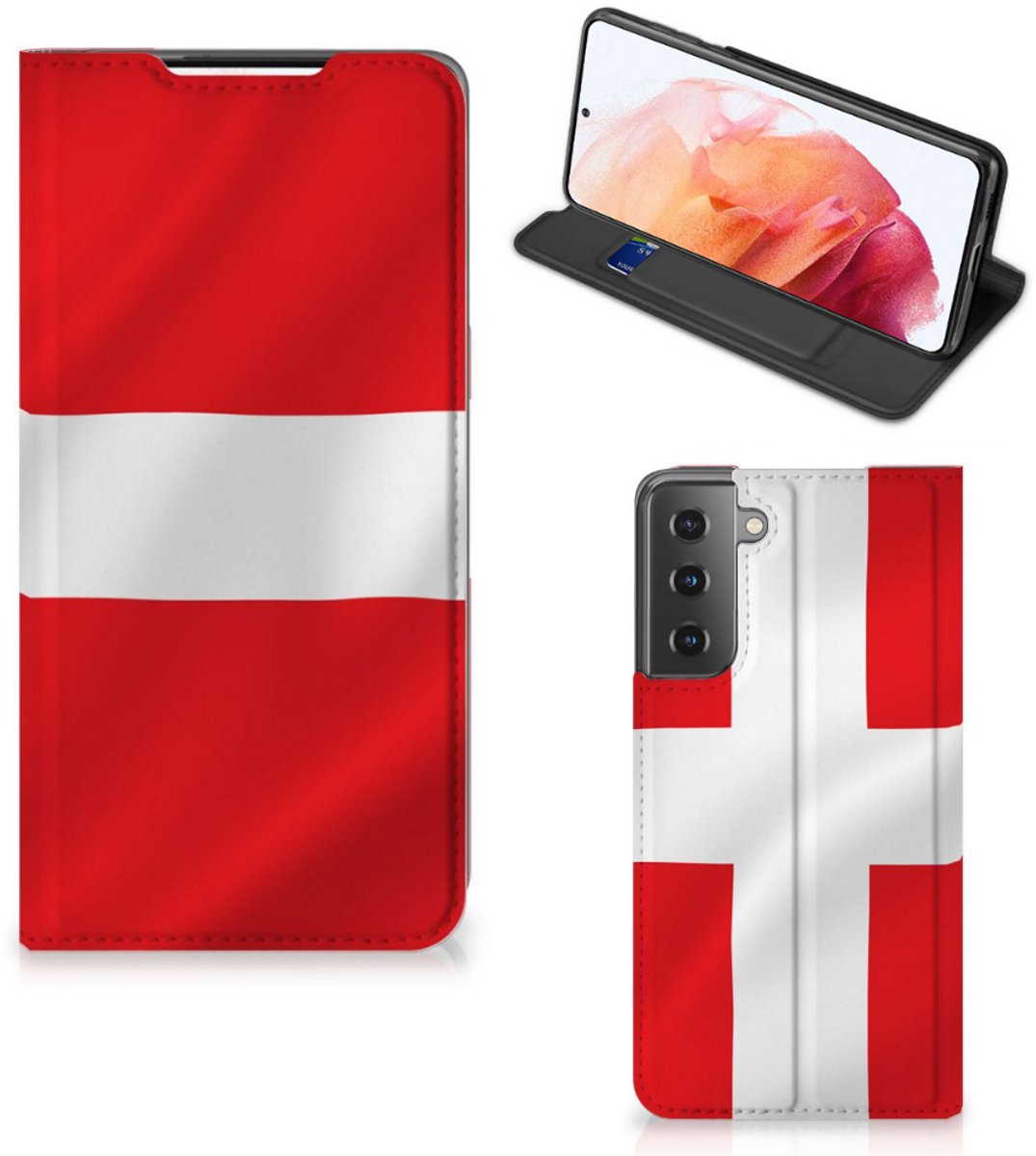 Samsung Galaxy S21 Standcase Denemarken