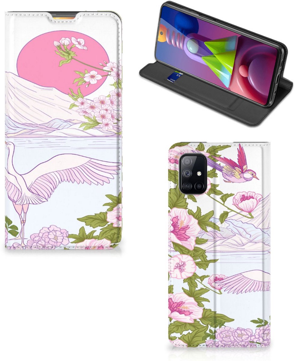 Samsung Galaxy M51 Hoesje maken Bird Standing