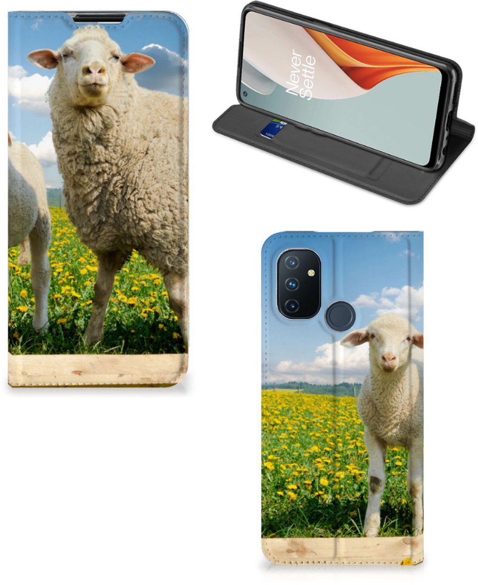 OnePlus Nord N100 Hoesje maken Schaap en Lammetje