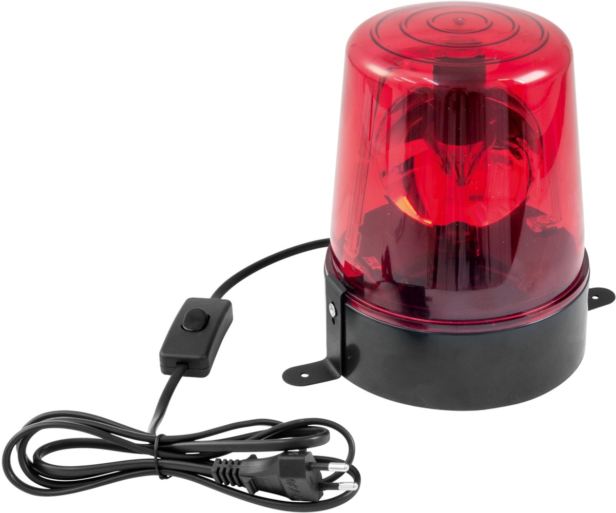 EUROLITE zwaailamp - Zwaailicht - LED DE-1 rood