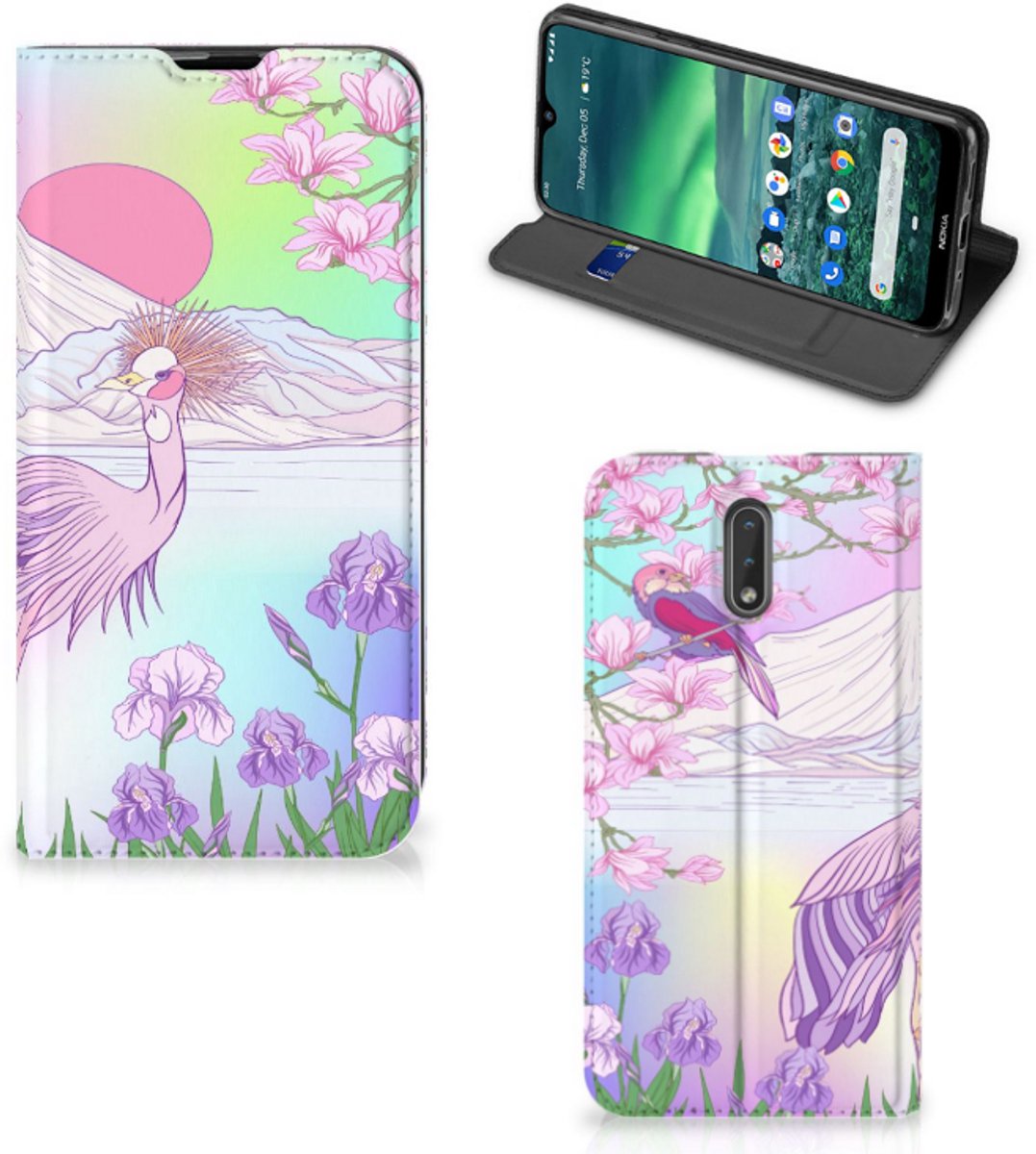 Nokia 2.3 Hoesje maken Bird